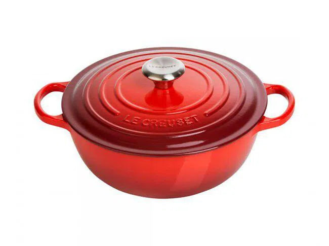 Panela Le Creuset Marmita Signature Vermelha 32cm