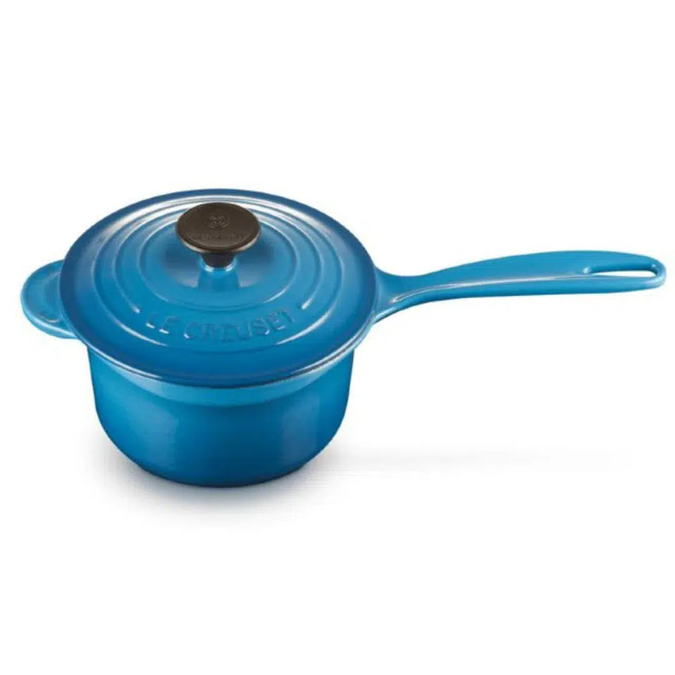 Panela Le Creuset Molheira Signature Azul Marseille 16cm 1,5L