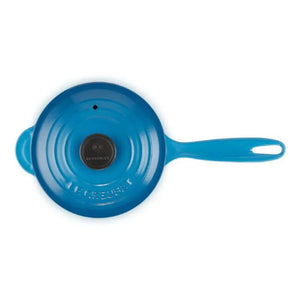 Panela Le Creuset Molheira Signature Azul Marseille 16cm 1,5L