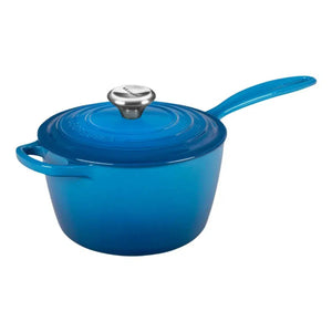 Panela Le Creuset Molheira Signature Azul Marseille 16cm 1,5L