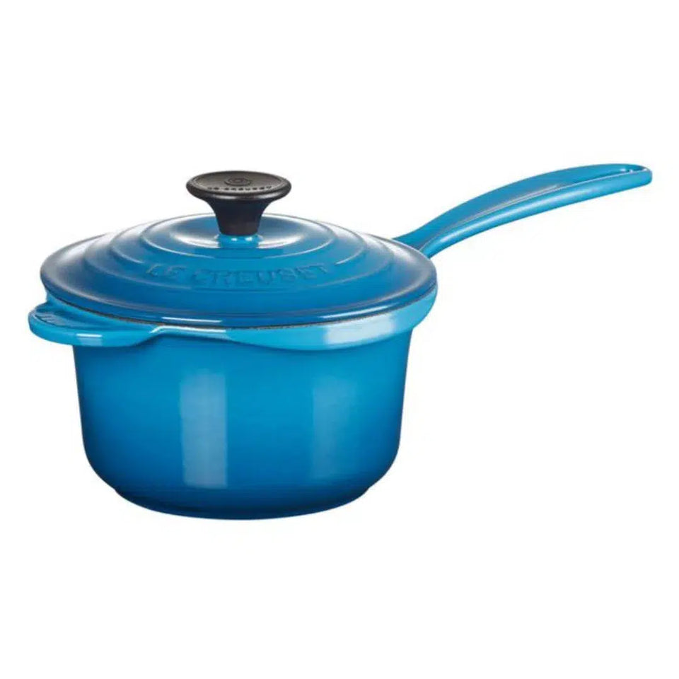 Panela Le Creuset Molheira Signature Azul Marseille 16cm 1,5L