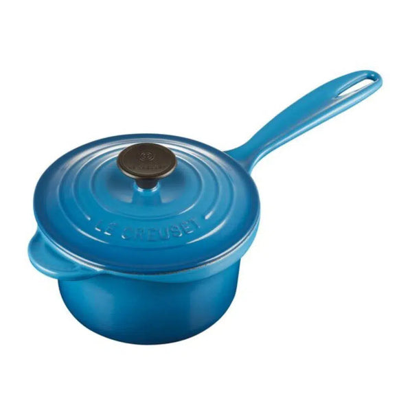 Panela Le Creuset Molheira Signature Azul Marseille 16cm 1,5L