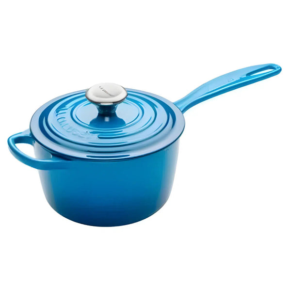 Panela Le Creuset Molheira Signature Azul Marseille 18cm 1,8L