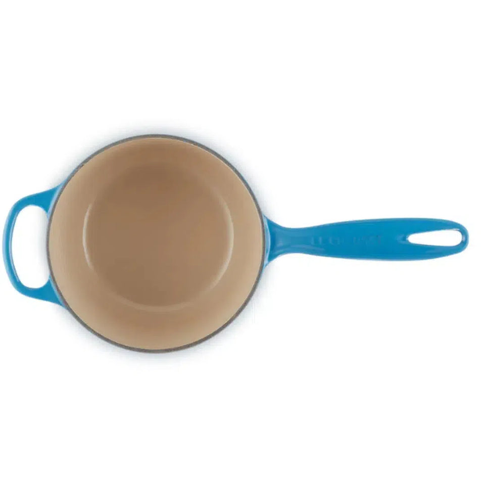 Panela Le Creuset Molheira Signature Azure 1,5L 16cm