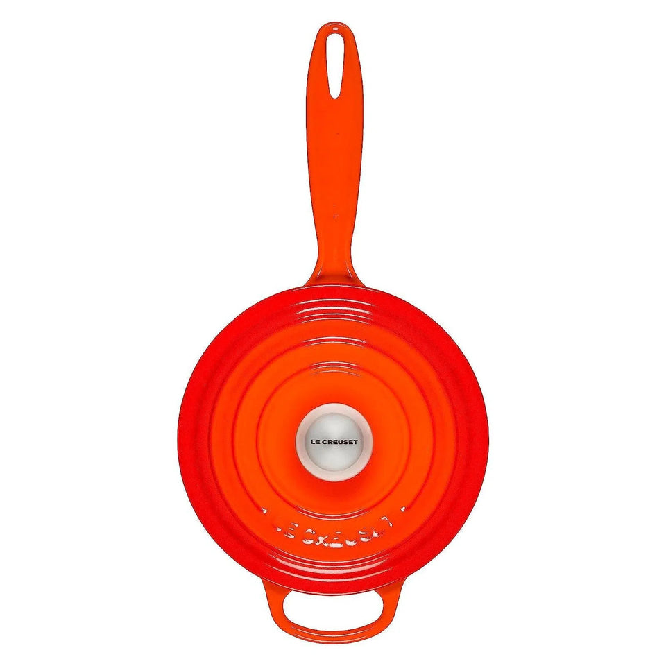 Panela Le Creuset Molheira Signature Laranja 16cm 1,5L