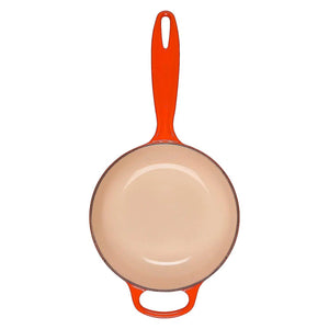 Panela Le Creuset Molheira Signature Laranja 16cm 1,5L