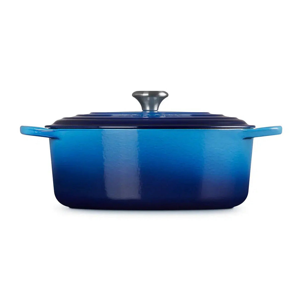 Panela Le Creuset Oval Signature Azure 6,3L 31cm