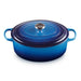 Panela Le Creuset Oval Signature Azure Blue 6,3L 31cm