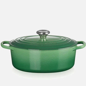 Panela Le Creuset Oval Signature Bamboo 4,7L 29cm