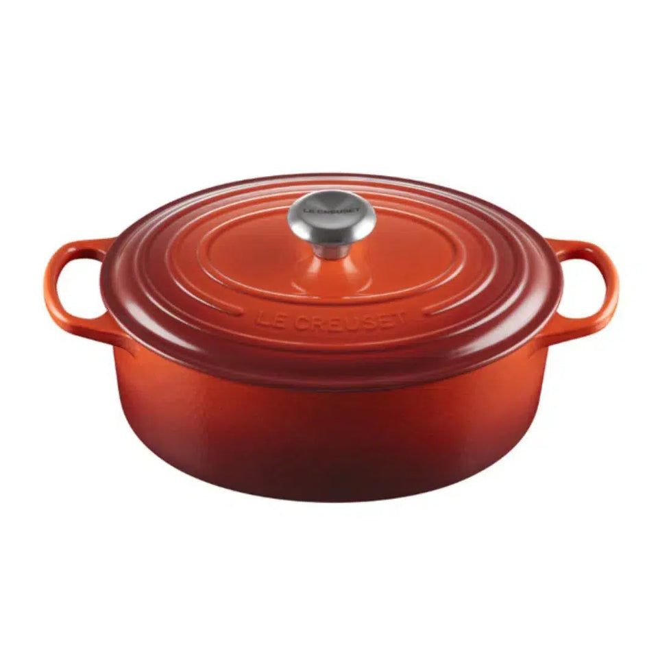 Panela Le Creuset Oval Signature Cayenne 4,7L 29cm