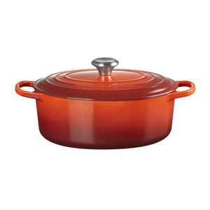 Panela Le Creuset Oval Signature Cayenne 4,7L 29cm