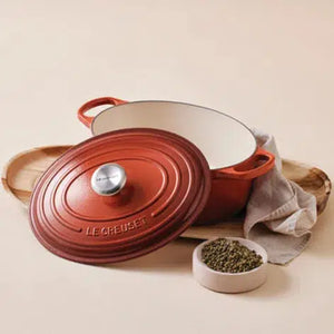 Panela Le Creuset Oval Signature Cayenne 4,7L 29cm