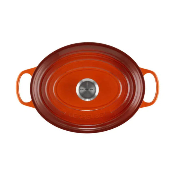 Panela Le Creuset Oval Signature Cayenne 4,7L 29cm