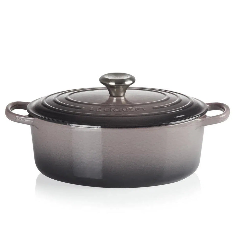 Panela Le Creuset Oval Signature Flint 4,1L 27cm