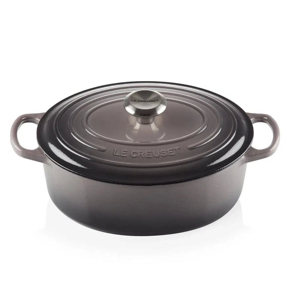 Panela Le Creuset Oval Signature Flint 4,1L 27cm