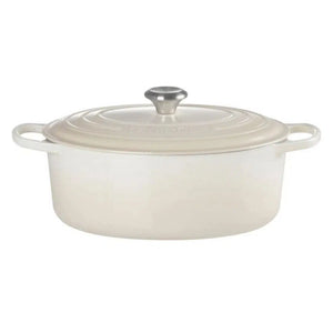 Panela Le Creuset Oval Signature Meringue 6,3L 31cm