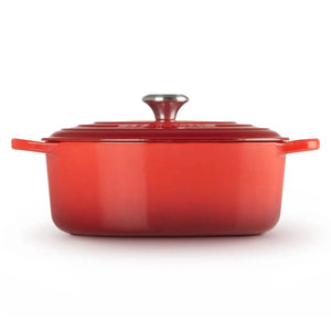 Panela Le Creuset Oval Signature Vermelha 6,3L 31cm