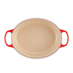 Panela Le Creuset Oval Signature Vermelha 6,3L 31cm