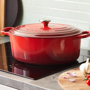 Panela Le Creuset Oval Signature Vermelha 8L 35cm