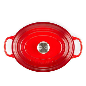 Panela Le Creuset Oval Signature Vermelha 8L 35cm