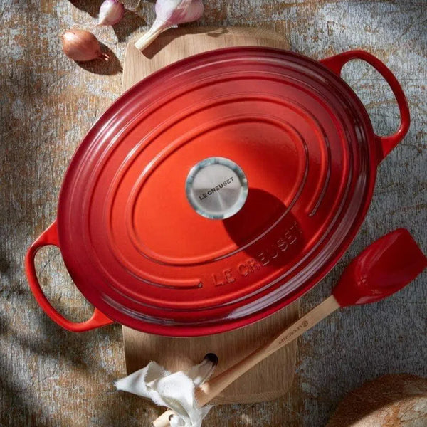 Panela Le Creuset Oval Signature Vermelha 8L 35cm