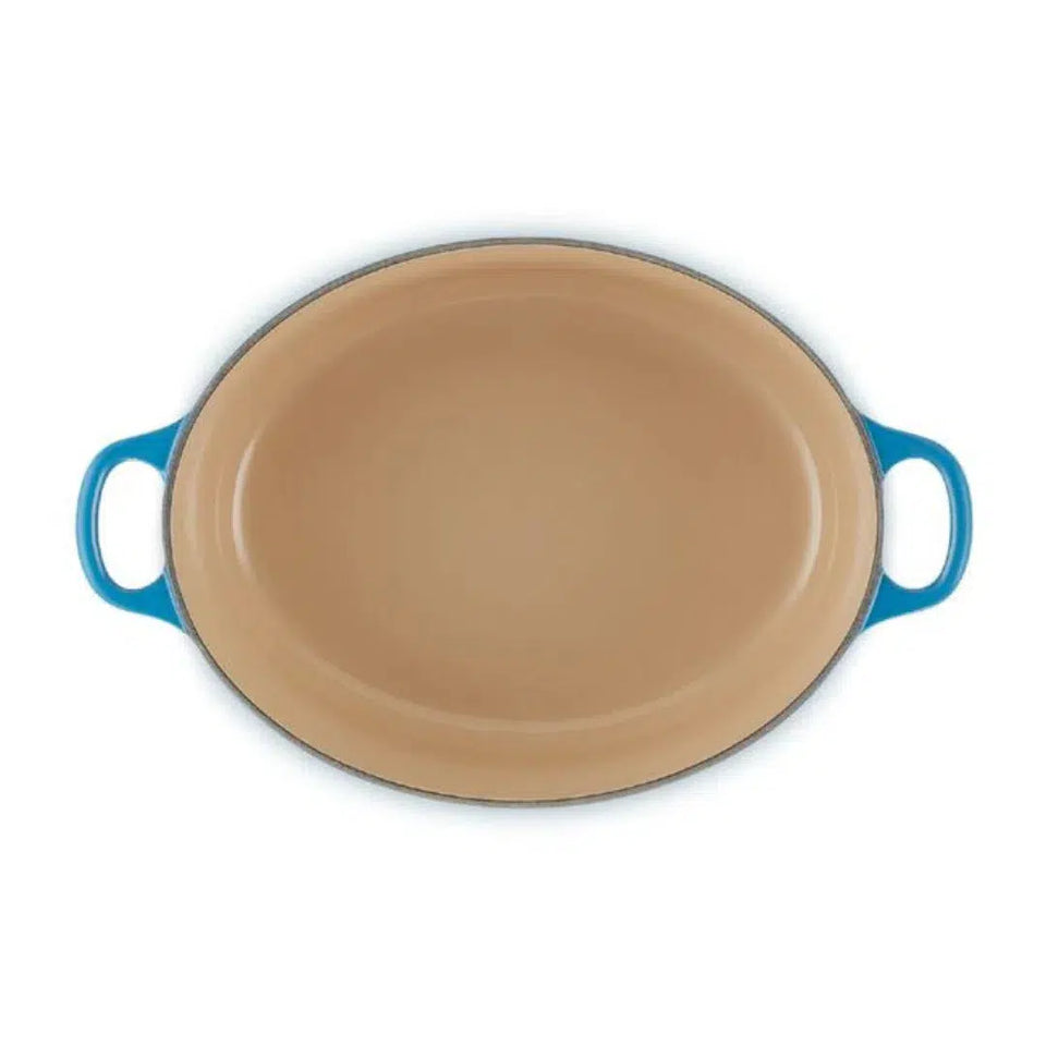 Panela Le Creuset Oval Tradition Azul Marseille 6,3L 31cm