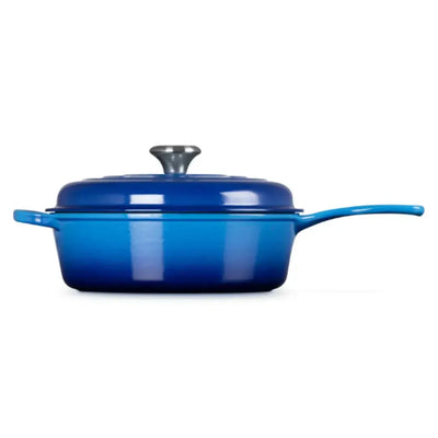 Panela Le Creuset Redonda Cassadou Signature Azure 5,3L 26cm