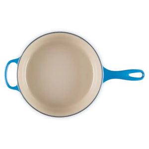Panela Le Creuset Redonda Cassadou Signature Azure 5,3L 26cm