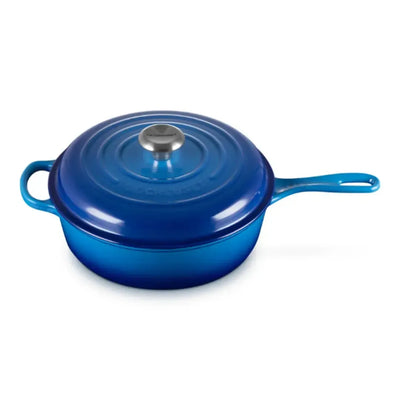 Panela Le Creuset Redonda Cassadou Signature Azure 5,3L 26cm