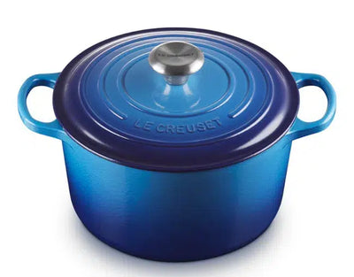 Panela Le Creuset Redonda Funda Signature Azure 5,2L 24cm