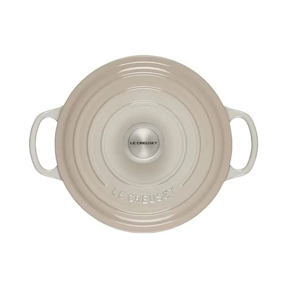 Panela Le Creuset Redonda Funda Signature Meringue 5,2L 24cm