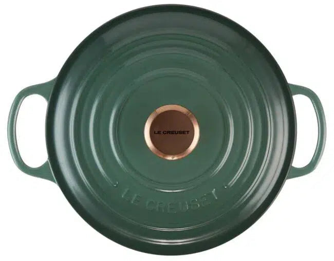 Panela Le Creuset Redonda Signature Artichaut Pegador de Cobre 2,4L 20cm