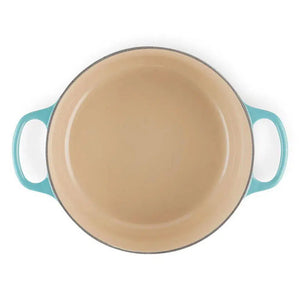 Panela Le Creuset Redonda Signature Azul Caribe 2,4L 20cm