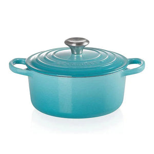 Panela Le Creuset Redonda Signature Azul Caribe 3,3L 22cm