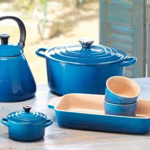 Panela Le Creuset Redonda Signature Azul Marseille 1,8L 18cm