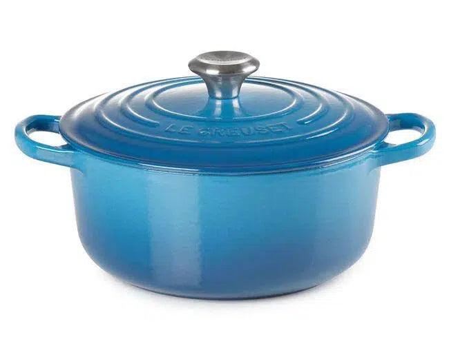 Panela Le Creuset Redonda Signature Azul Marseille 1,8L 18cm