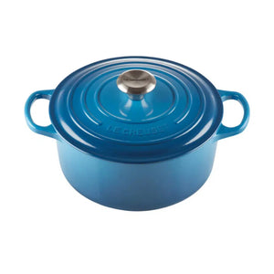 Panela Le Creuset Redonda Signature Azul Marseille 1,8L 18cm