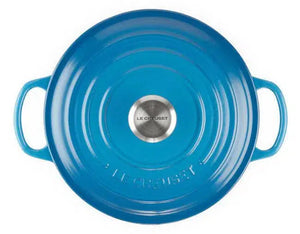 Panela Le Creuset Redonda Signature Azul Marseille 1,8L 18cm