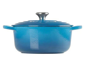 Panela Le Creuset Redonda Signature Azul Marseille 1,8L 18cm