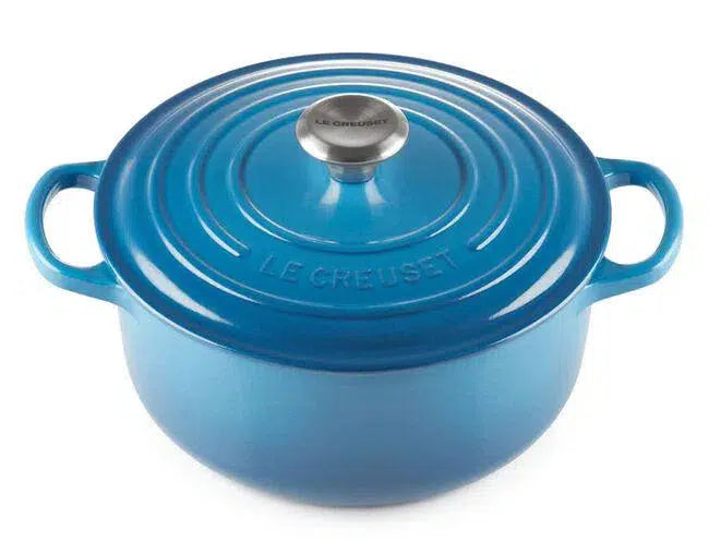 Panela Le Creuset Redonda Signature Azul Marseille 1,8L 18cm