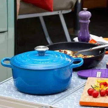 Panela Le Creuset Redonda Signature Azul Marseille 1,8L 18cm