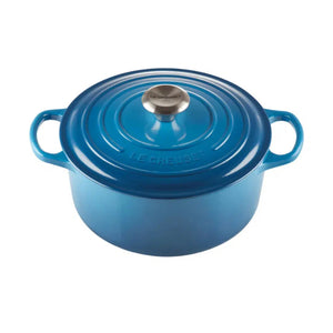 Panela Le Creuset Redonda Signature Azul Marseille 2,4L 20cm