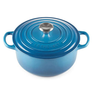 Panela Le Creuset Redonda Signature Azul Marseille 2,4L 20cm