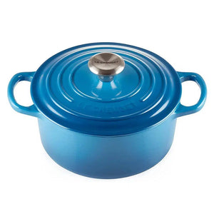 Panela Le Creuset Redonda Signature Azul Marseille 3,3L 22cm