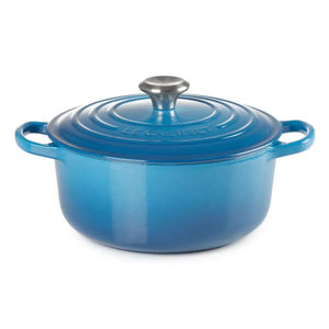 Panela Le Creuset Redonda Signature Azul Marseille 3,3L 22cm