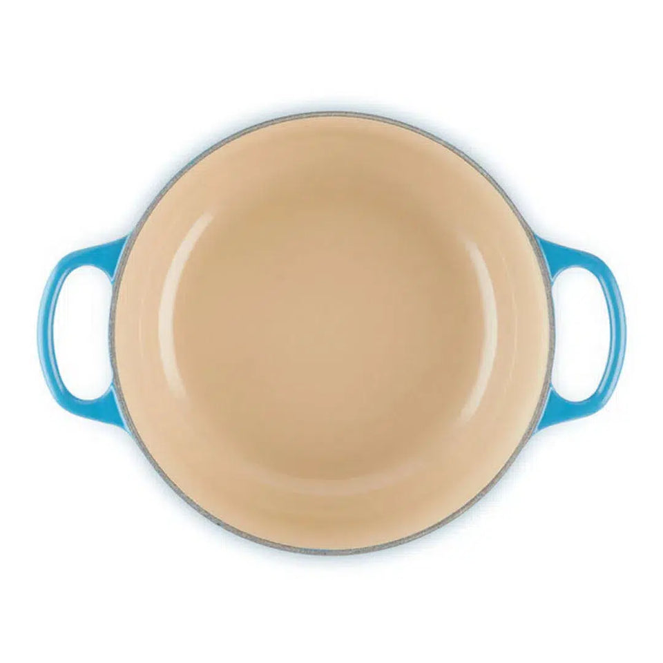 Panela Le Creuset Redonda Signature Azul Marseille 3,3L 22cm