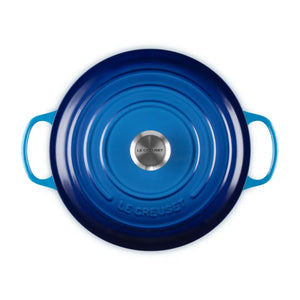Panela Le Creuset Redonda Signature Azure 8,4L 30cm