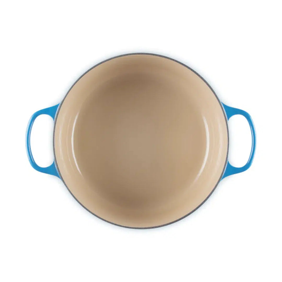 Panela Le Creuset Redonda Signature Azure 8,4L 30cm