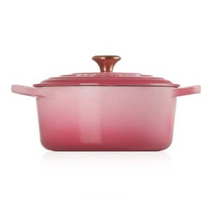 Panela Le Creuset Redonda Signature Berry com Pegador de Cobre 5,3L 26cm