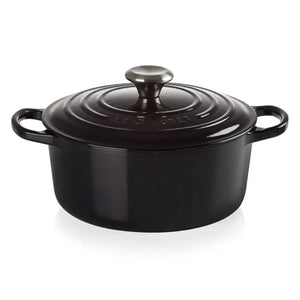 Panela Le Creuset Redonda Signature Black Onyx 2,4L 20cm